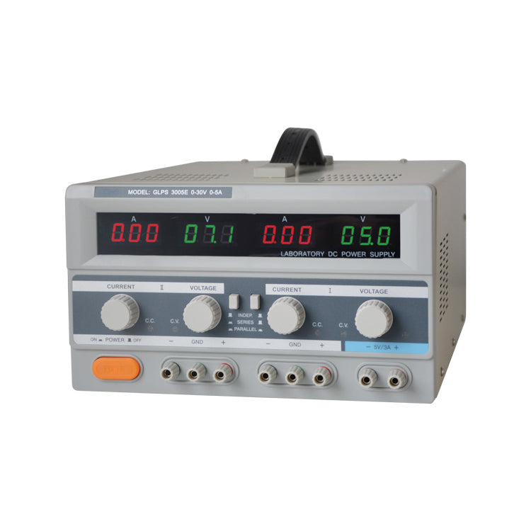 Zdroj laboratórny GETI GLPS 3005E 2x0-30V/ 0-5A+ (5V-3A) Zdroj laboratórny GETI GLPS 3005E 2x0-30V/ 0-5A+ (5V-3A)