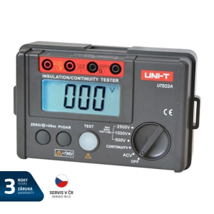 Tester izolačného odporu UNI-T UT502A