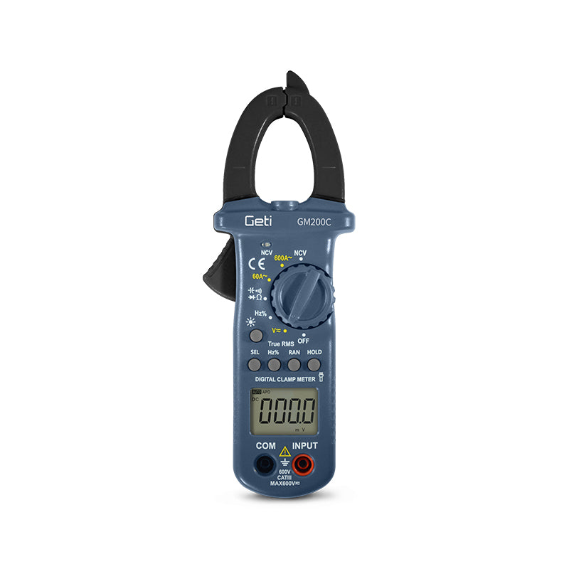 Multimeter GETI GM200C klešťový Multimeter GETI GM200C klešťový