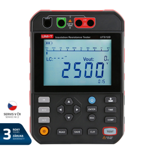 Tester izolačného odporu UNI-T UT512D